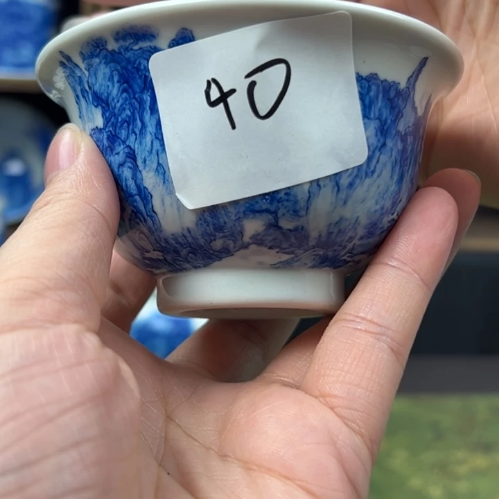 杯开窑浮力微瑕杯子40