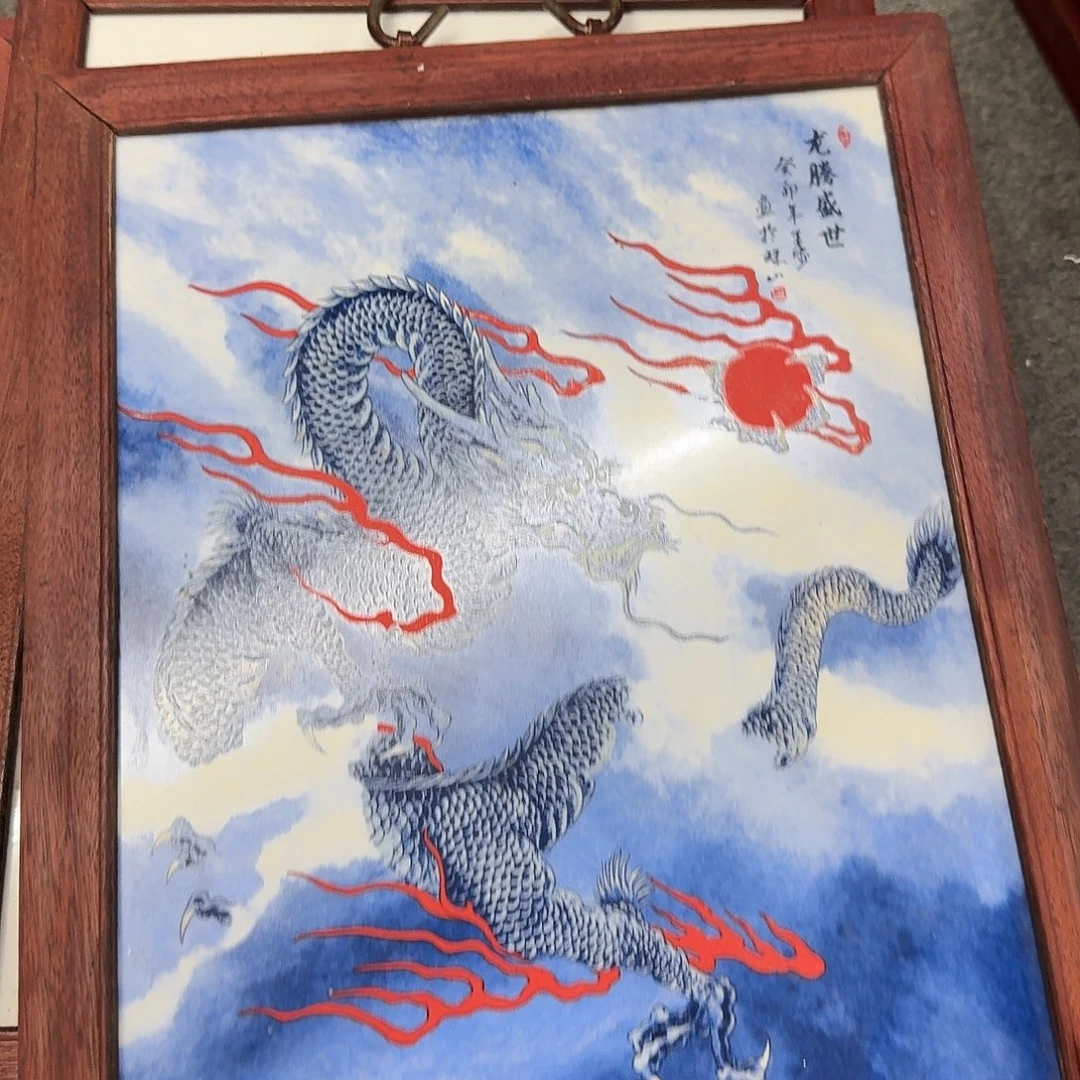 陶摆件瓷板画瓷板画
