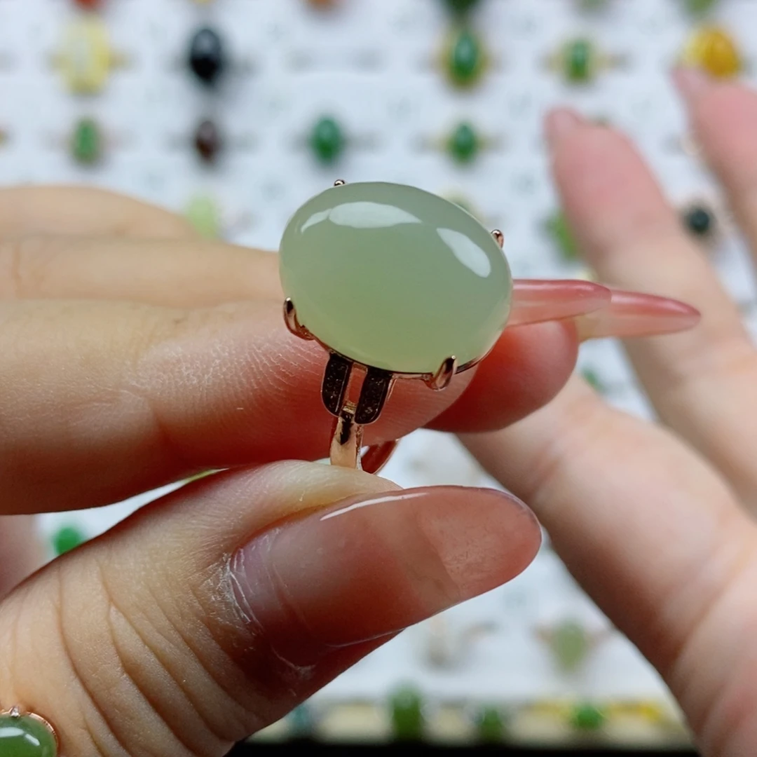 和田玉戒指未镶嵌