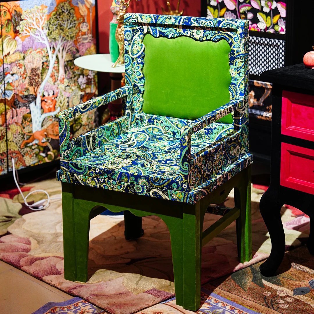 【本尼家】BP09现代轻奢波普风艺术客厅休闲椅餐椅家用卧室单人椅