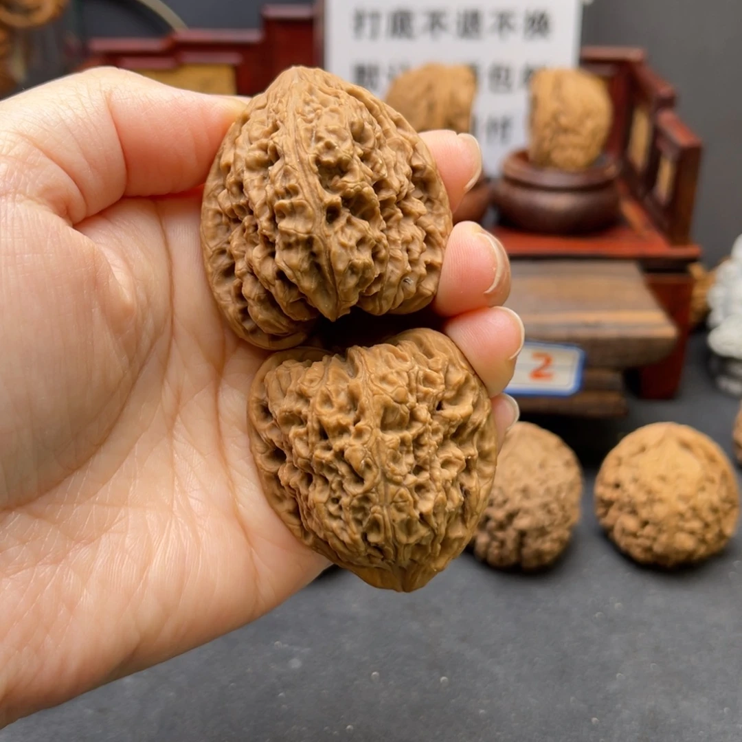 把件文玩核桃涿鹿新果
