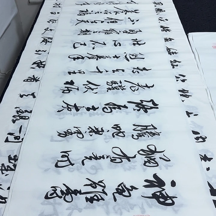 书法老师精品行书平尺