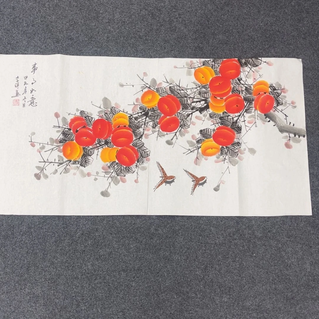 国画宣纸国画作品纯手绘