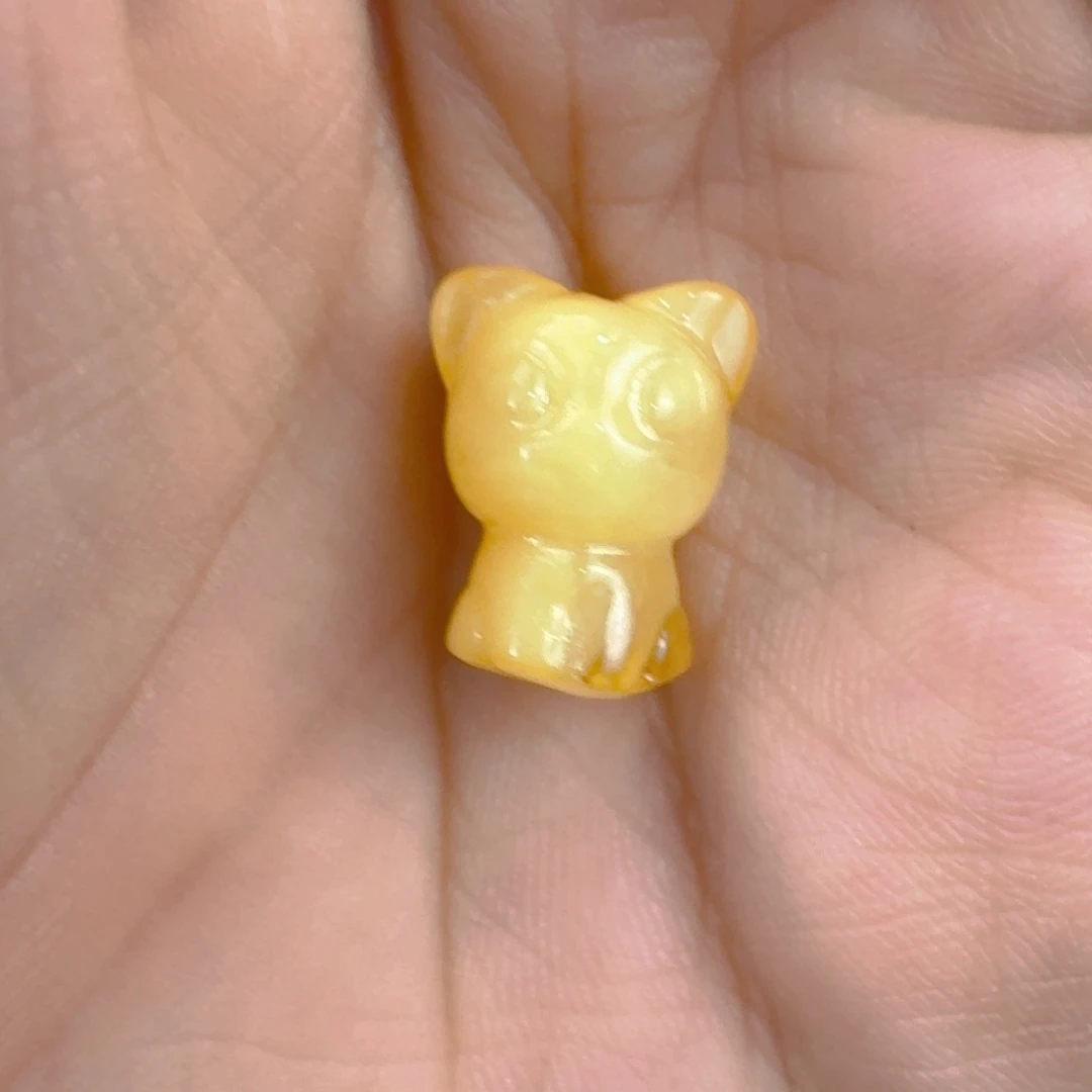 蜜蜡未镶嵌珠宝奇石全品 14.8×10.1×10.6mm