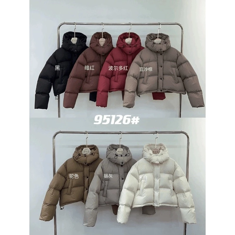 韩版棉衣外套短款宽松立领冬季驼色韩版外套短款宽松