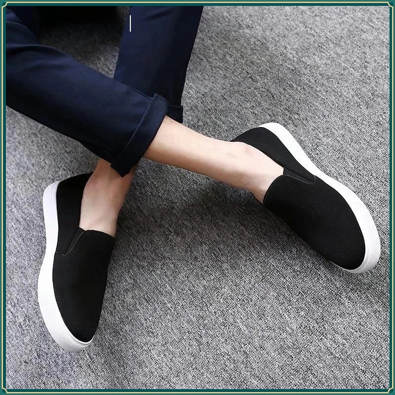 老北京布鞋不臭脚便捷男士柔韧耐穿跟脚真耐穿简易化设计老爹鞋一