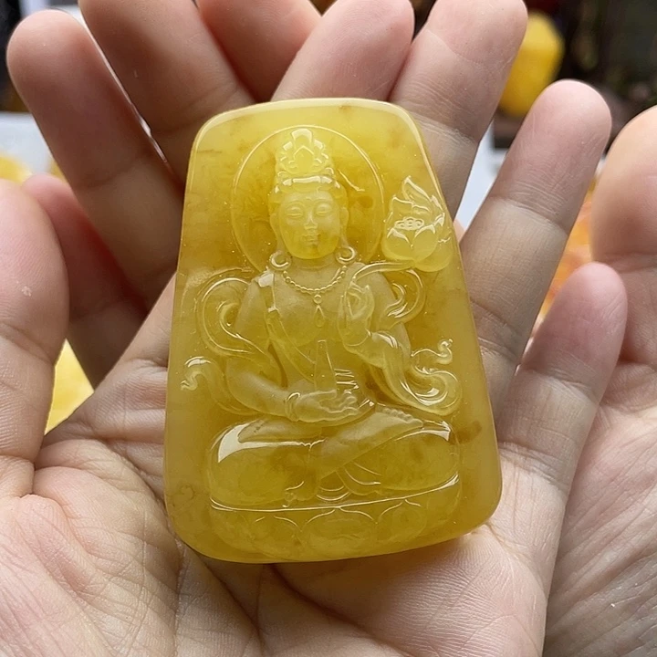未镶嵌颈饰琥珀天然琥珀蜜蜡