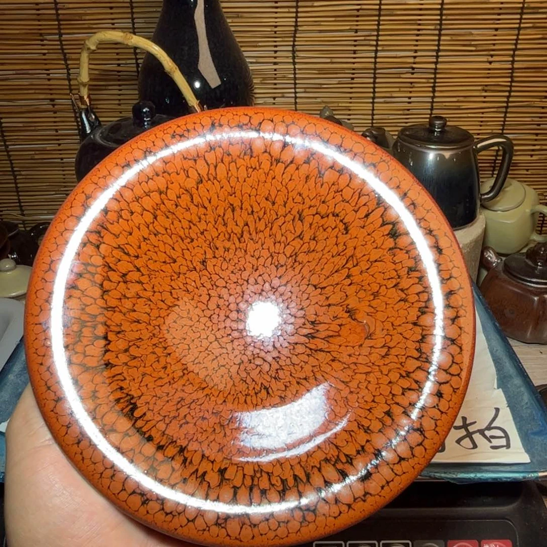 茶盏建窑建盏 微瑕作品