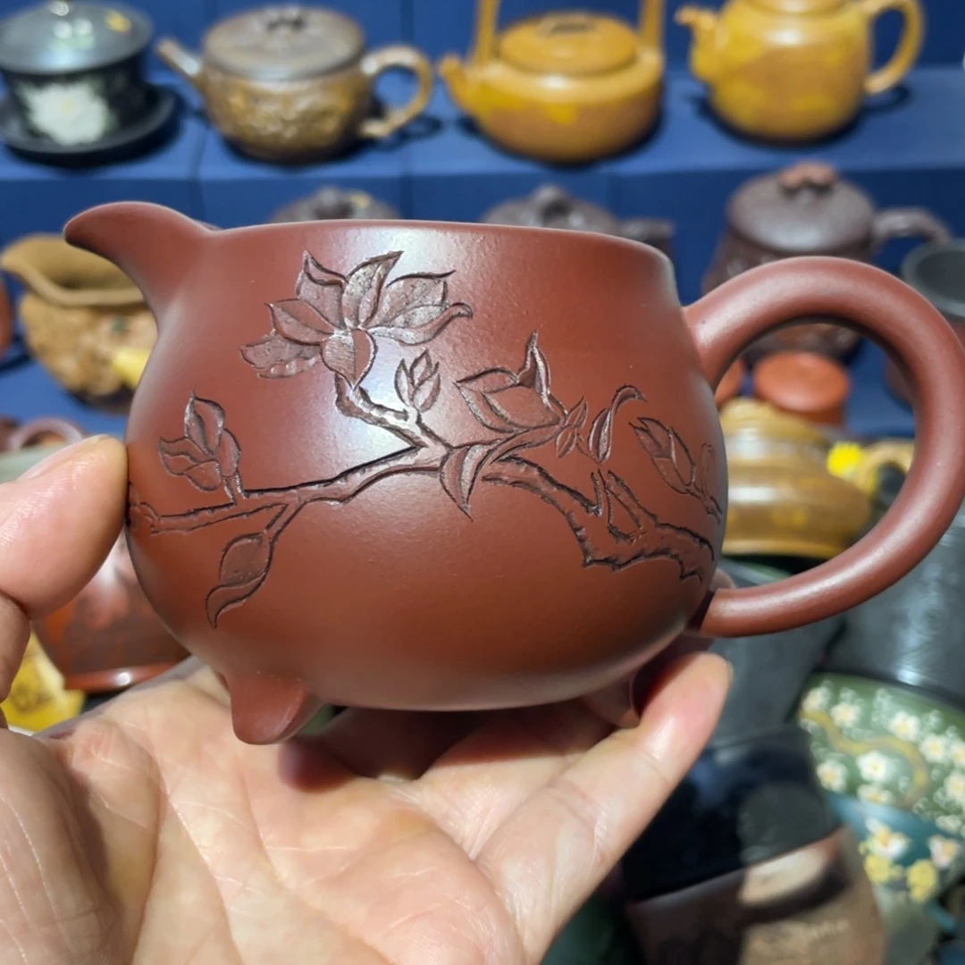 原矿紫砂手工主人杯