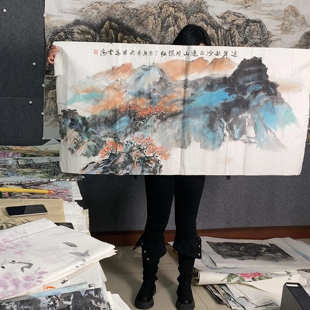 国画手写手绘国画作品42