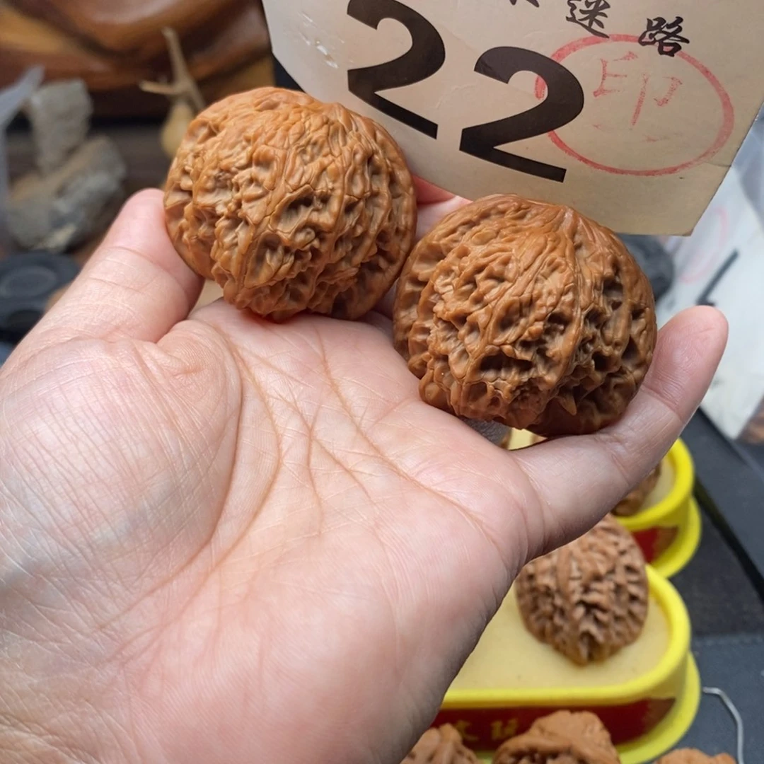 把件文玩核桃46正磨