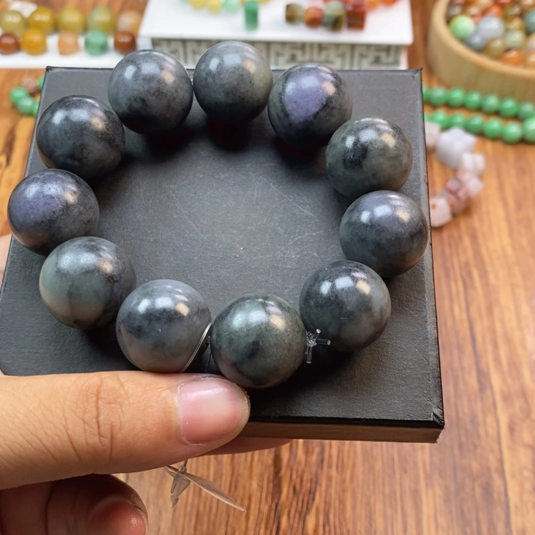 未镶嵌手串翡翠卡20