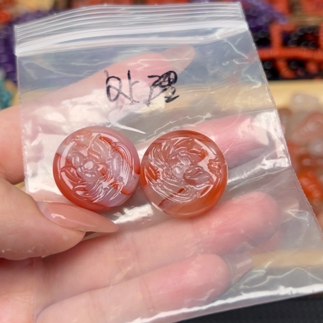 吊坠(不含链)未镶嵌南红玛瑙