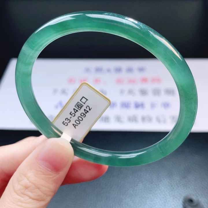 翡翠未镶嵌手镯翡翠手镯30