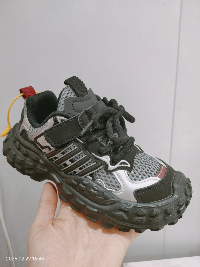 2025新款春秋季网面轻便单鞋老爹鞋中大童春季儿童鞋子