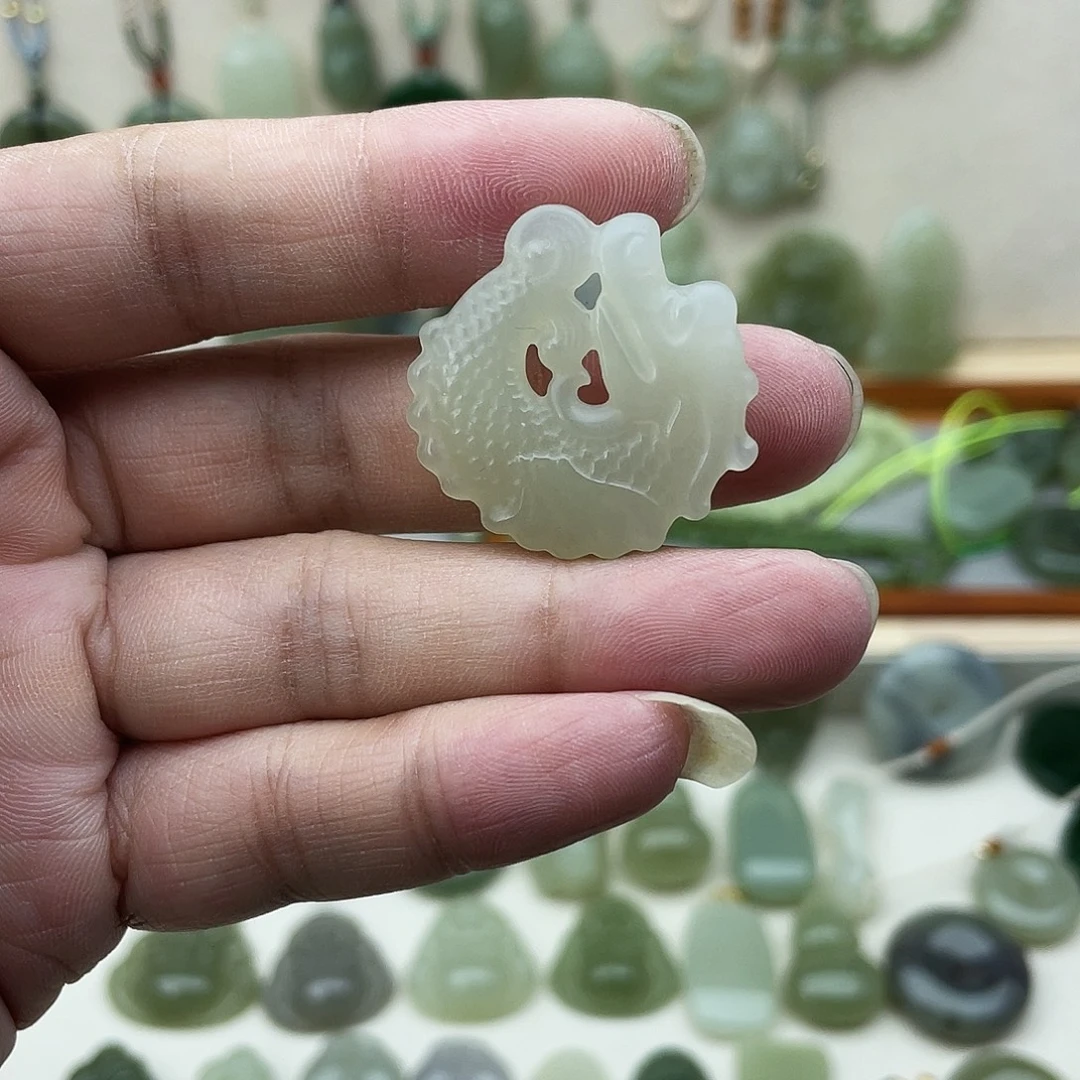 吊坠(不含链)未镶嵌和田玉