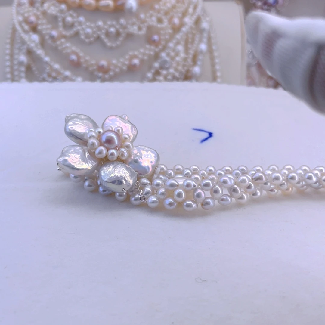 未镶嵌耳饰淡水珍珠