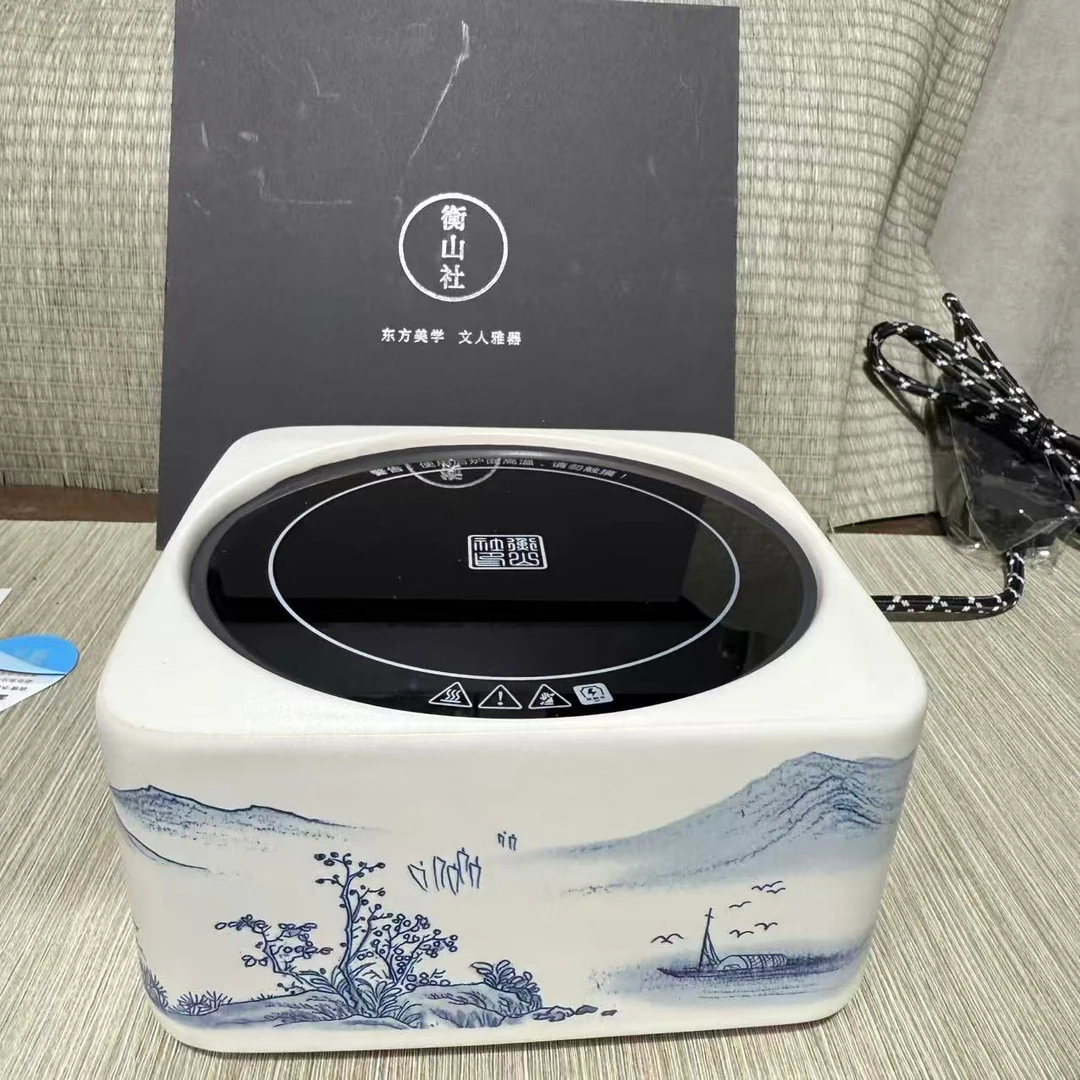 【中国邮政专属链接】山水方形陶瓷泡茶壶3904家用保温煮水耐热