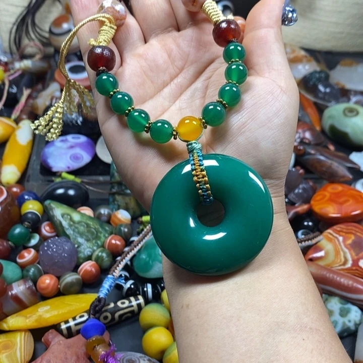 未镶嵌颈饰玛瑙/玉髓