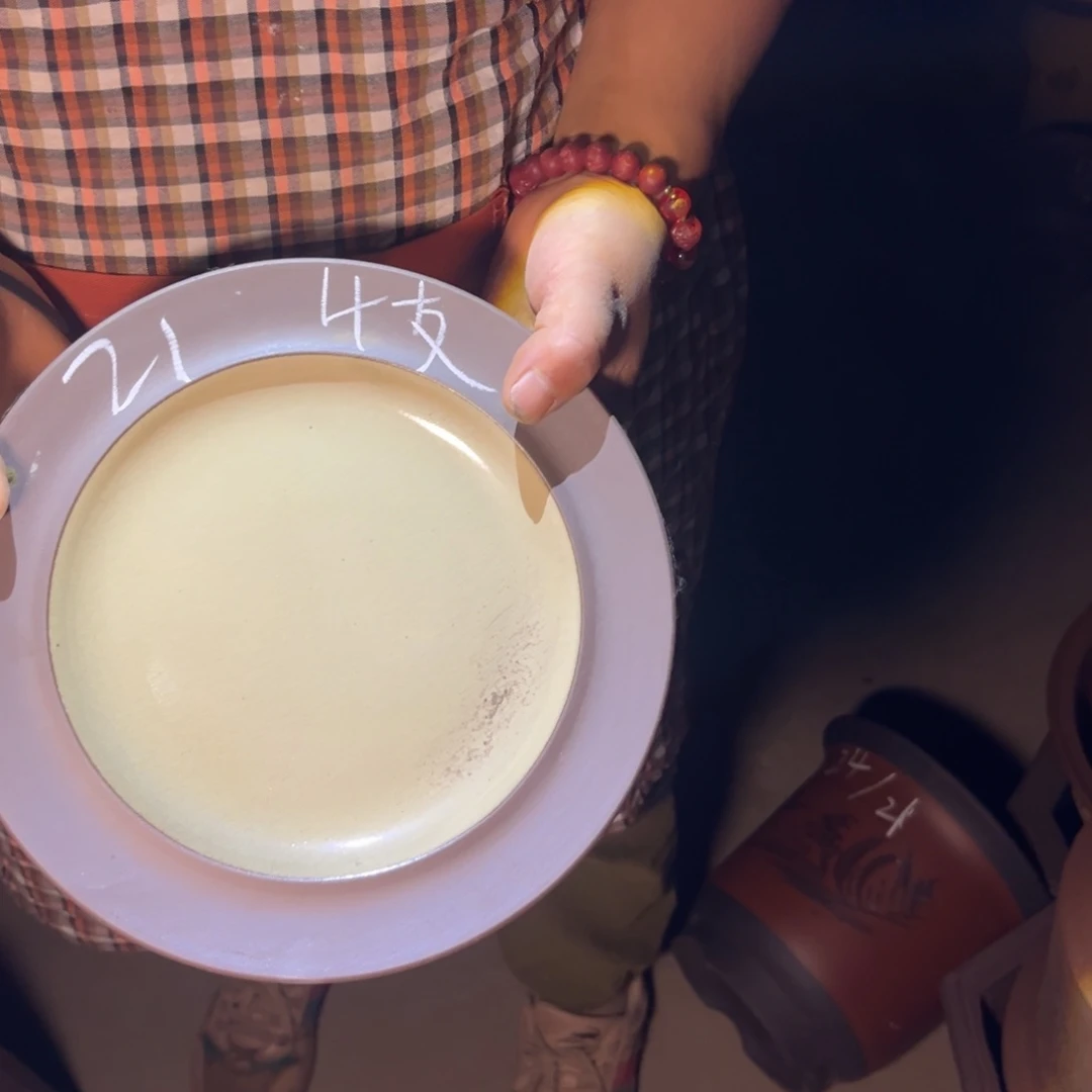 紫砂花盆陶瓷底盘四只