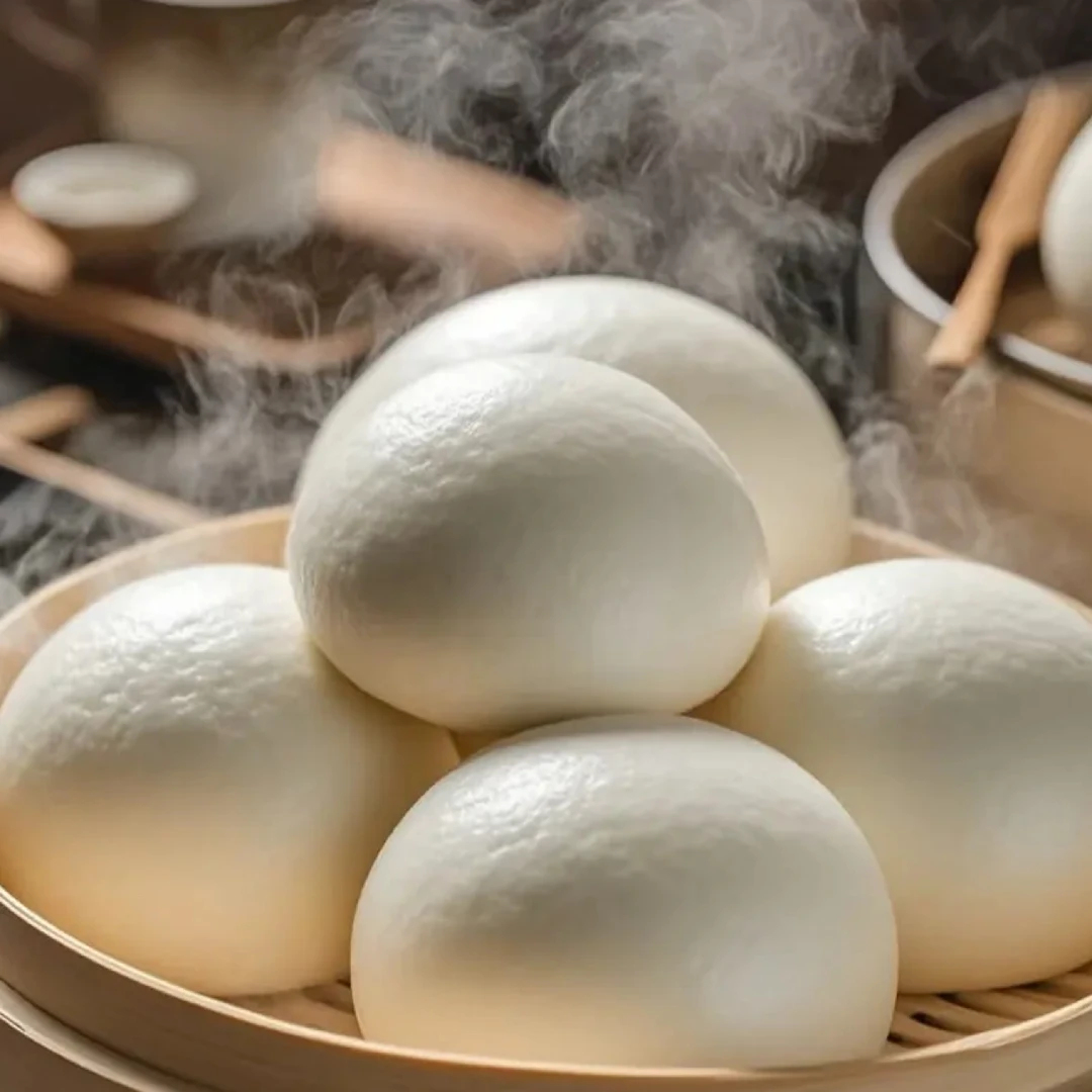 胶东柴火灶纯手工大馒头
