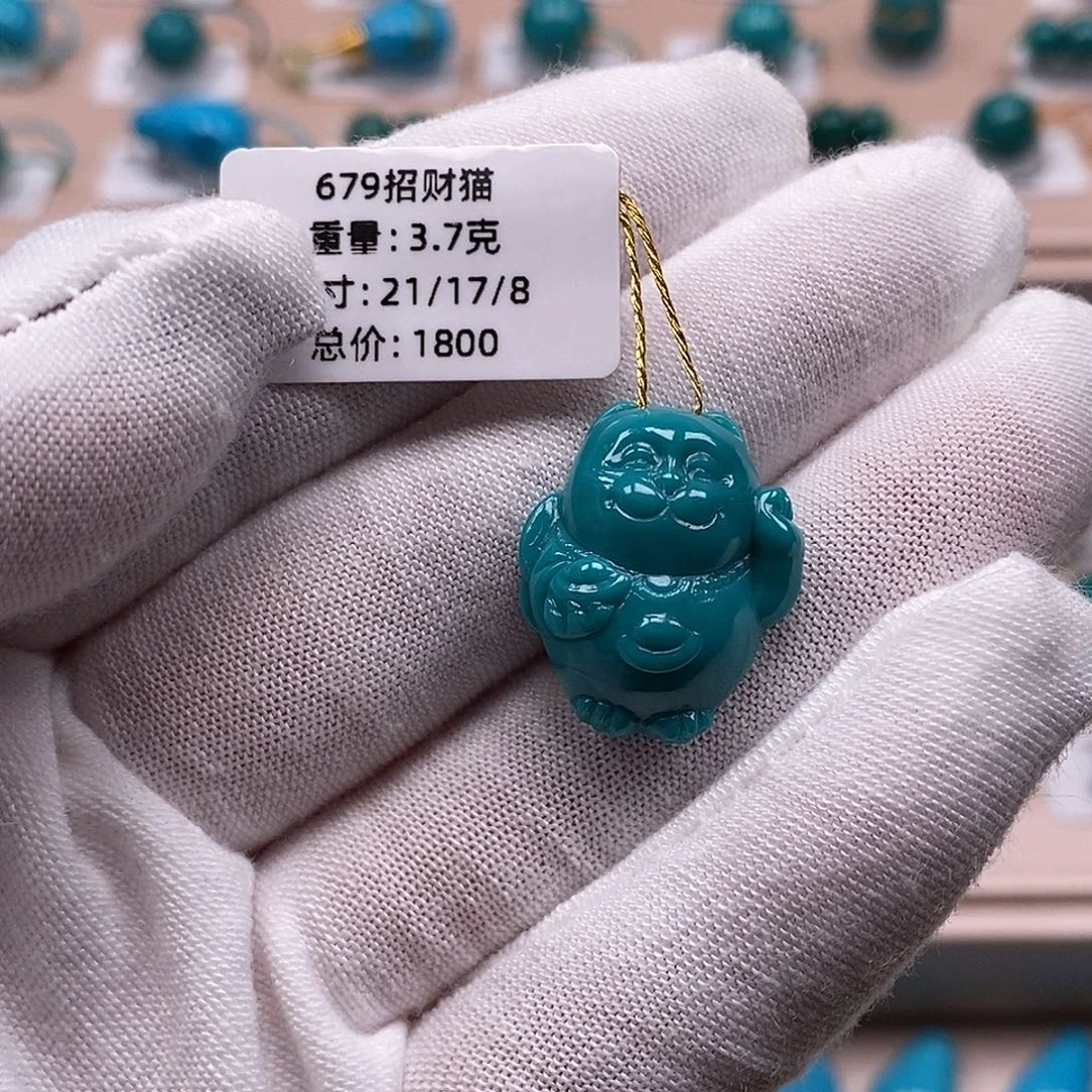 绿松石未镶嵌珠宝奇石