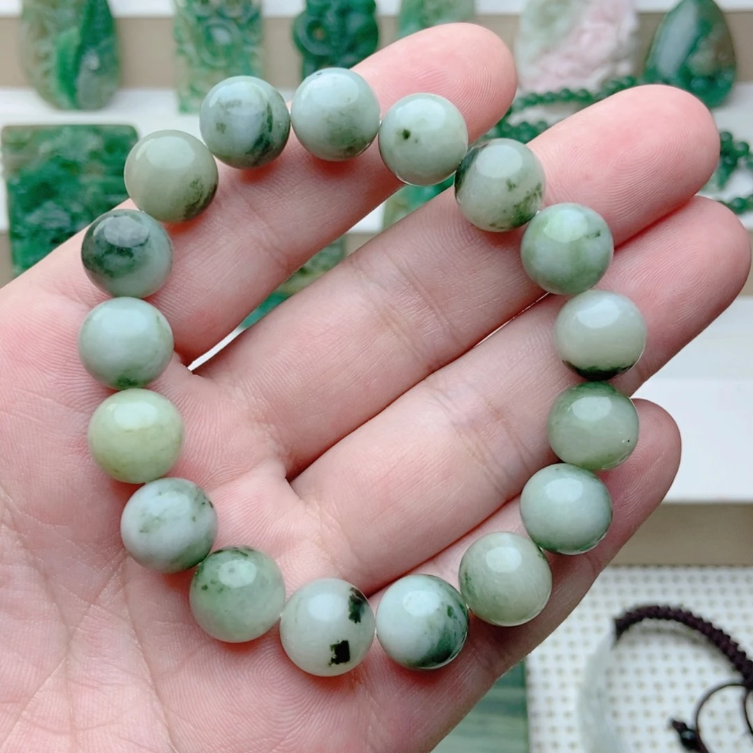 独山玉未镶嵌手串卡12