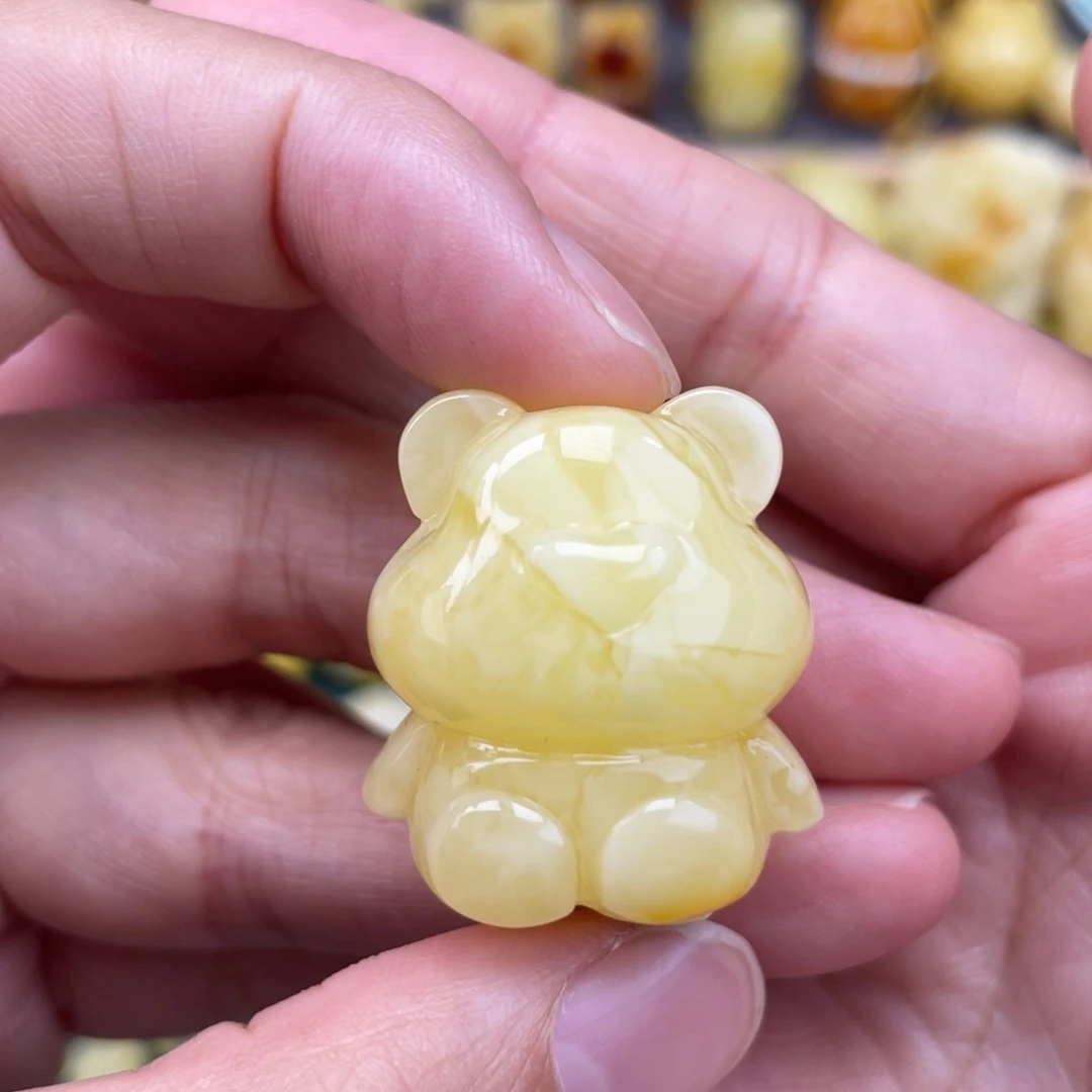 裸石琥珀未镶嵌蜜蜡
