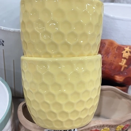 多肉绿植陶瓷花盆9.9包邮