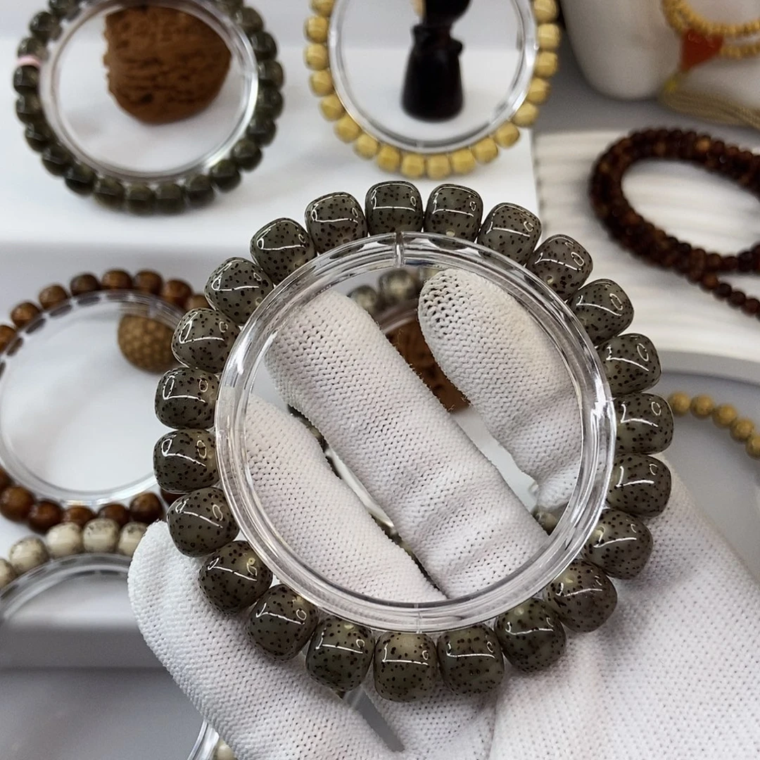 落***日手串星月菩提10灰冰满天星10