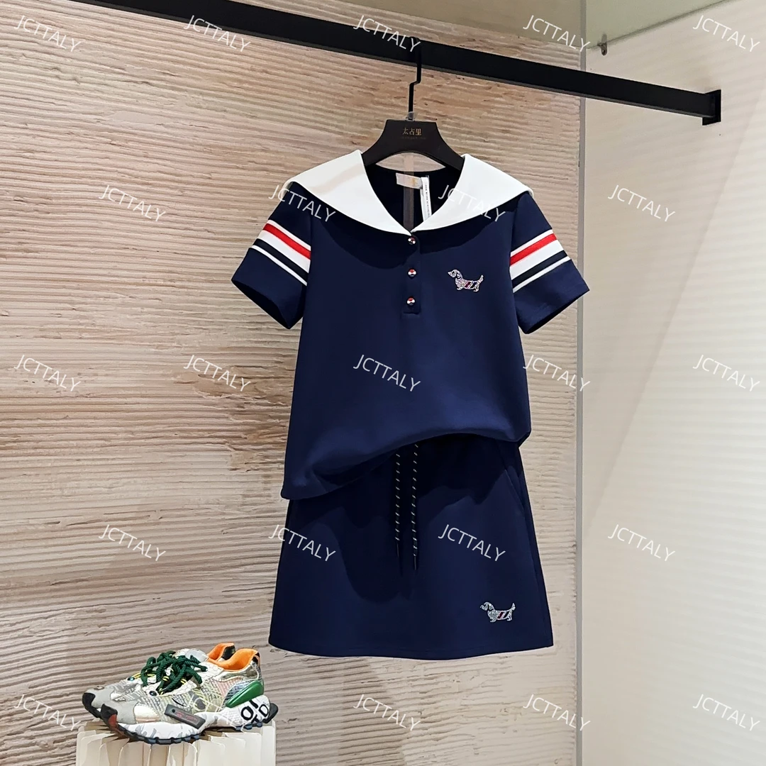 【宠粉价】夏季新款韩系运动减龄短袖套装裙两件套连衣裙裤TZ-177