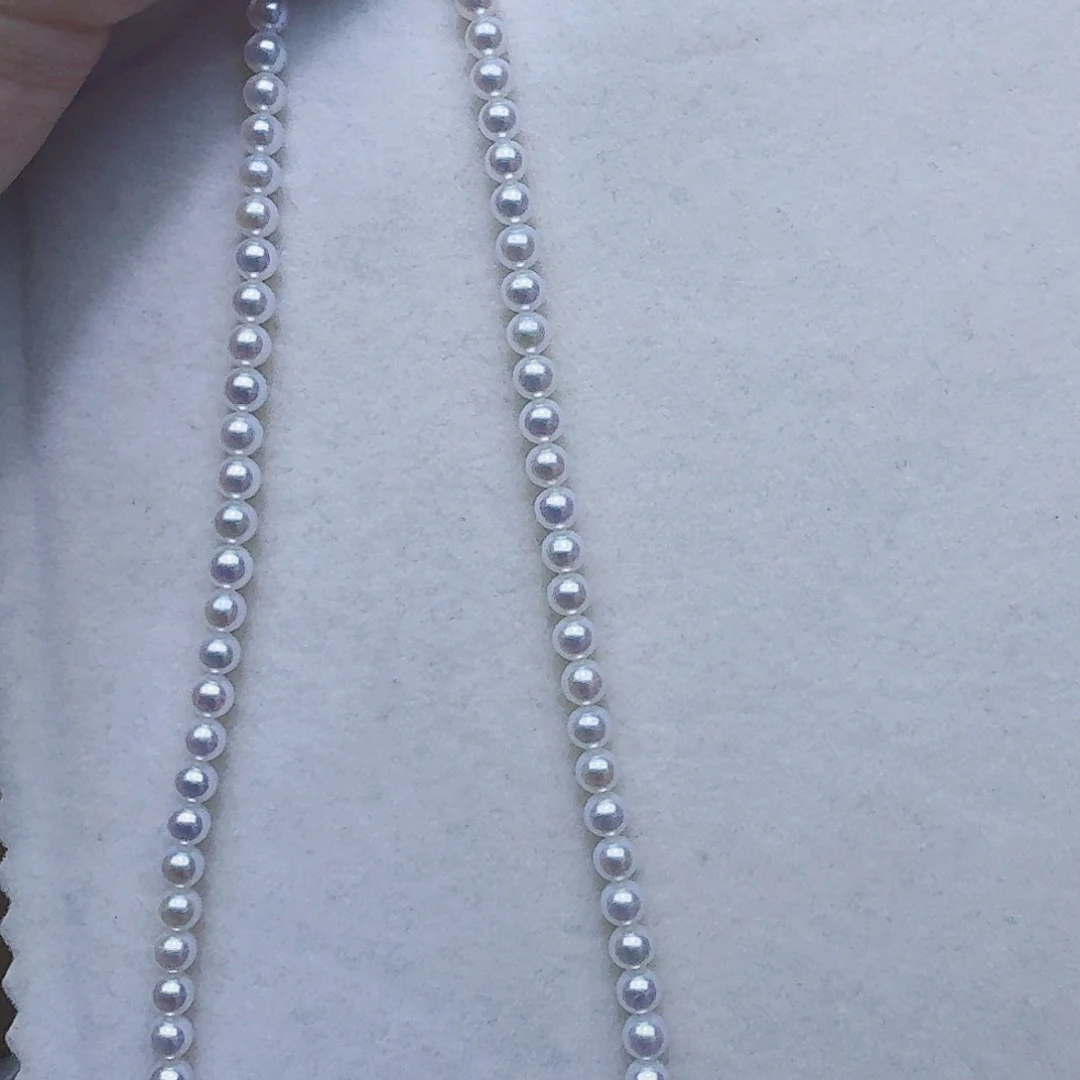淡水珍珠银S925镶嵌颈饰