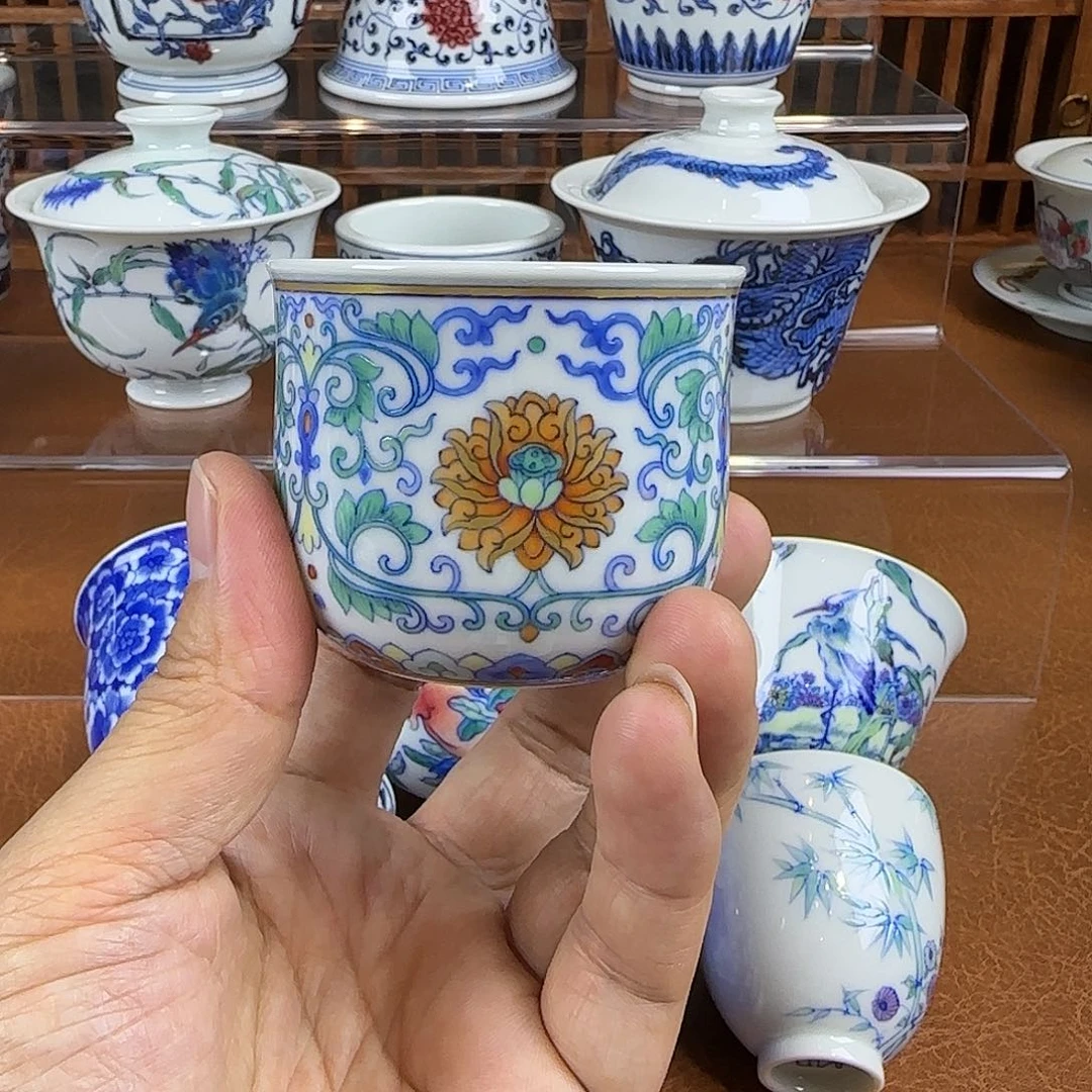 景德镇陶瓷纯手绘茶器