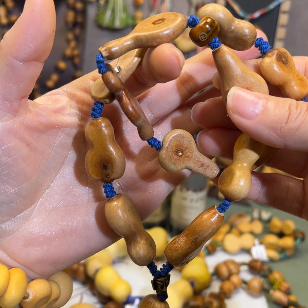 葫芦手串制作过程制作流程制作步骤