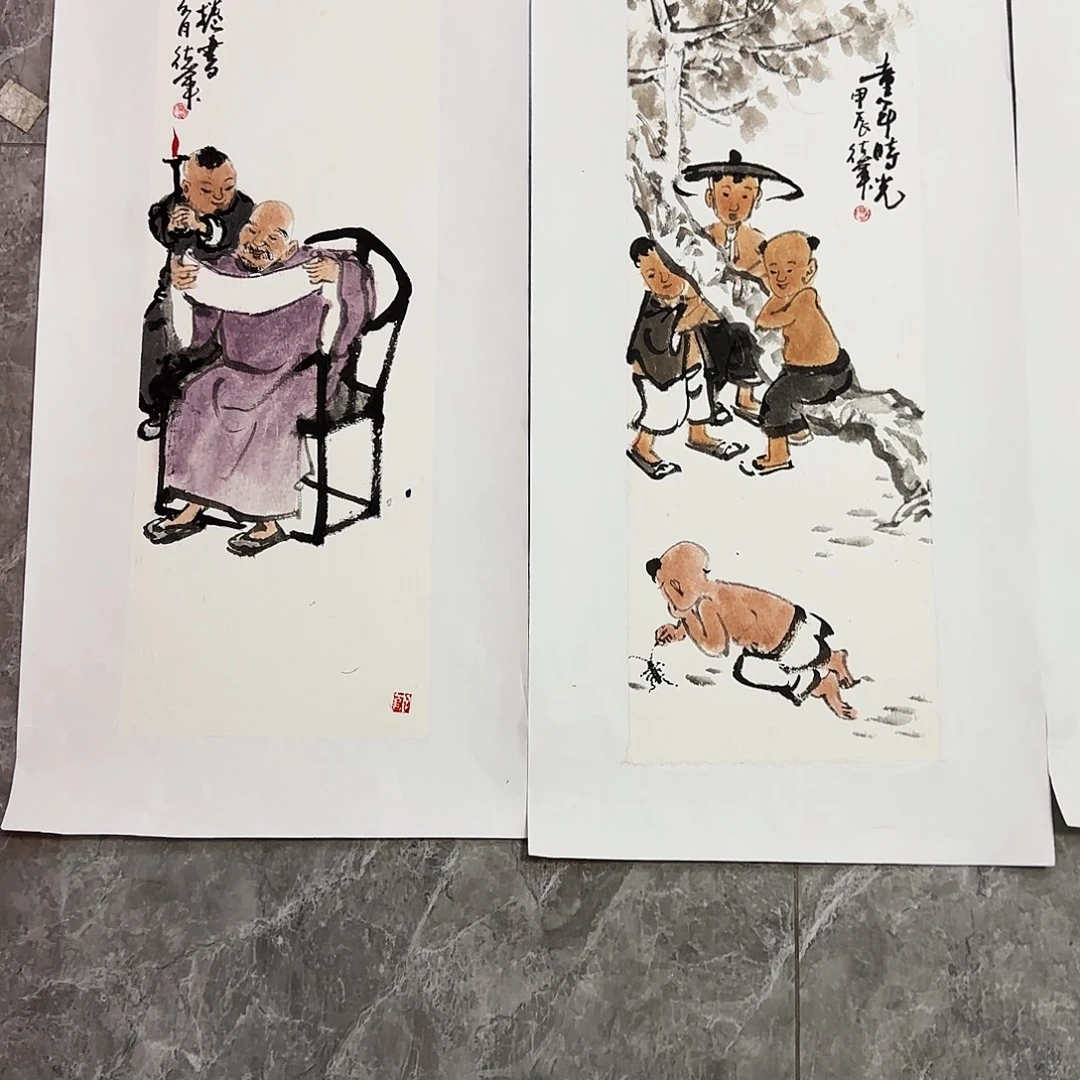 刘***画国画手工国画作品