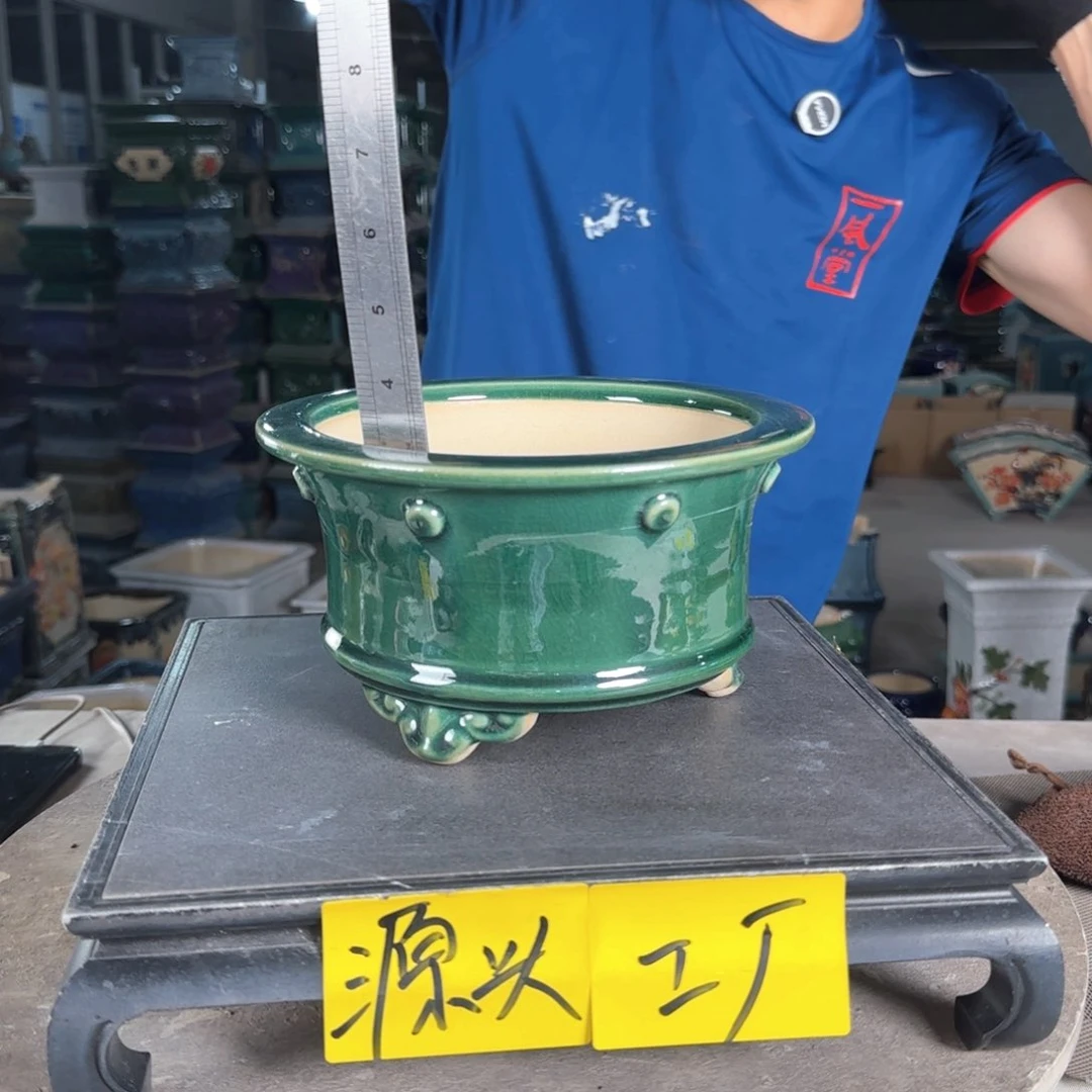 一风堂石湾花盆 内口17内深6