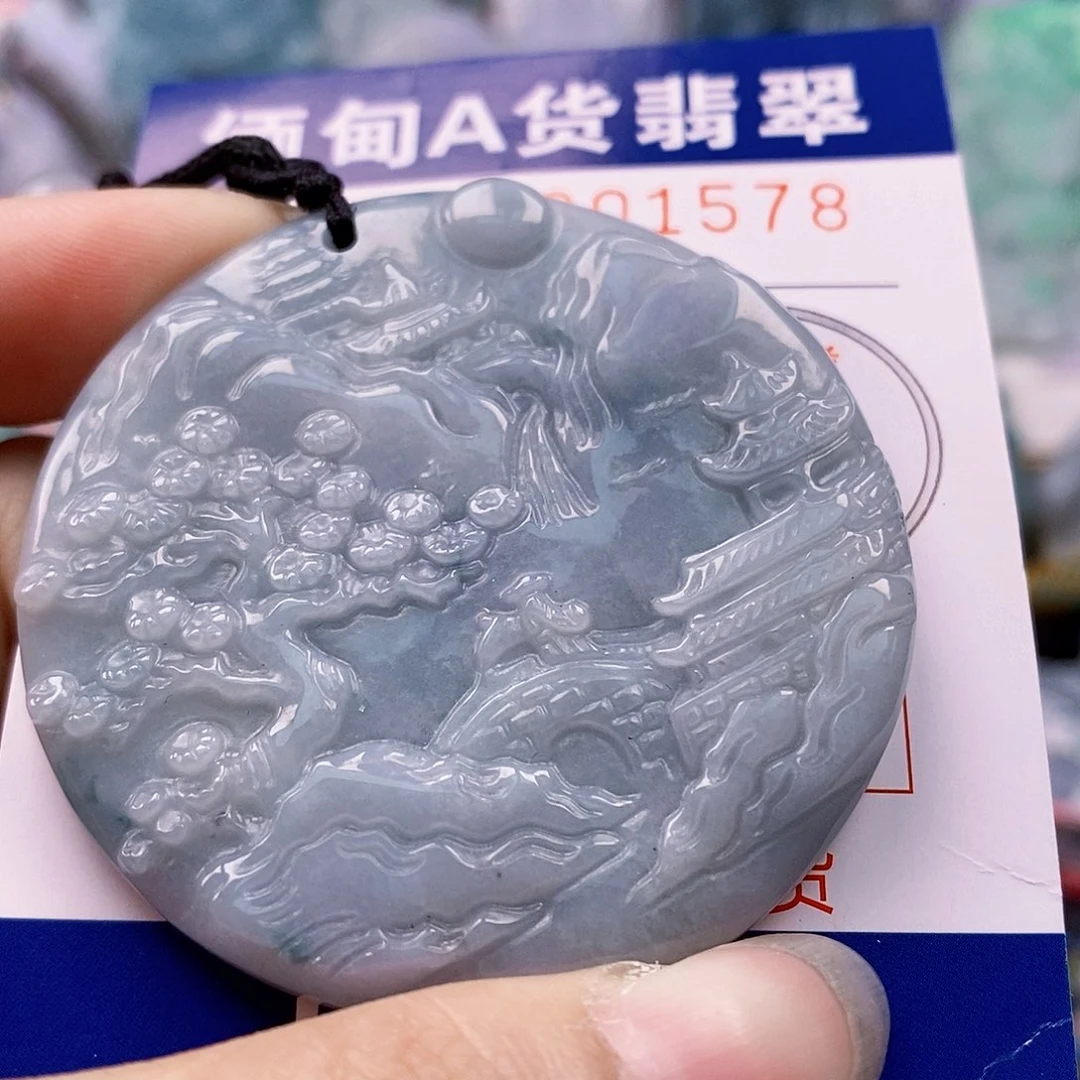 吊坠(不含链)未镶嵌翡翠