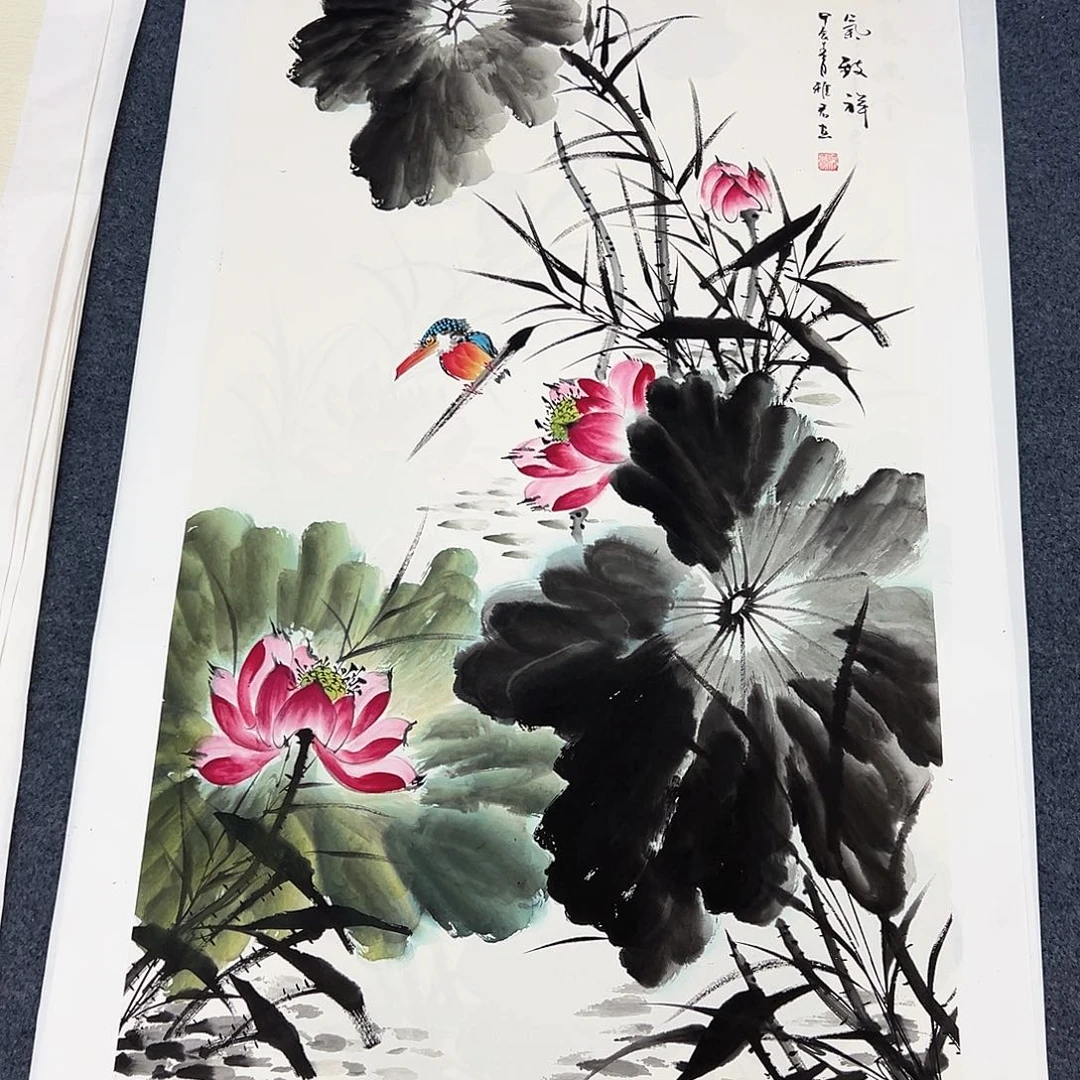 国画宣纸国画纯手绘作品
