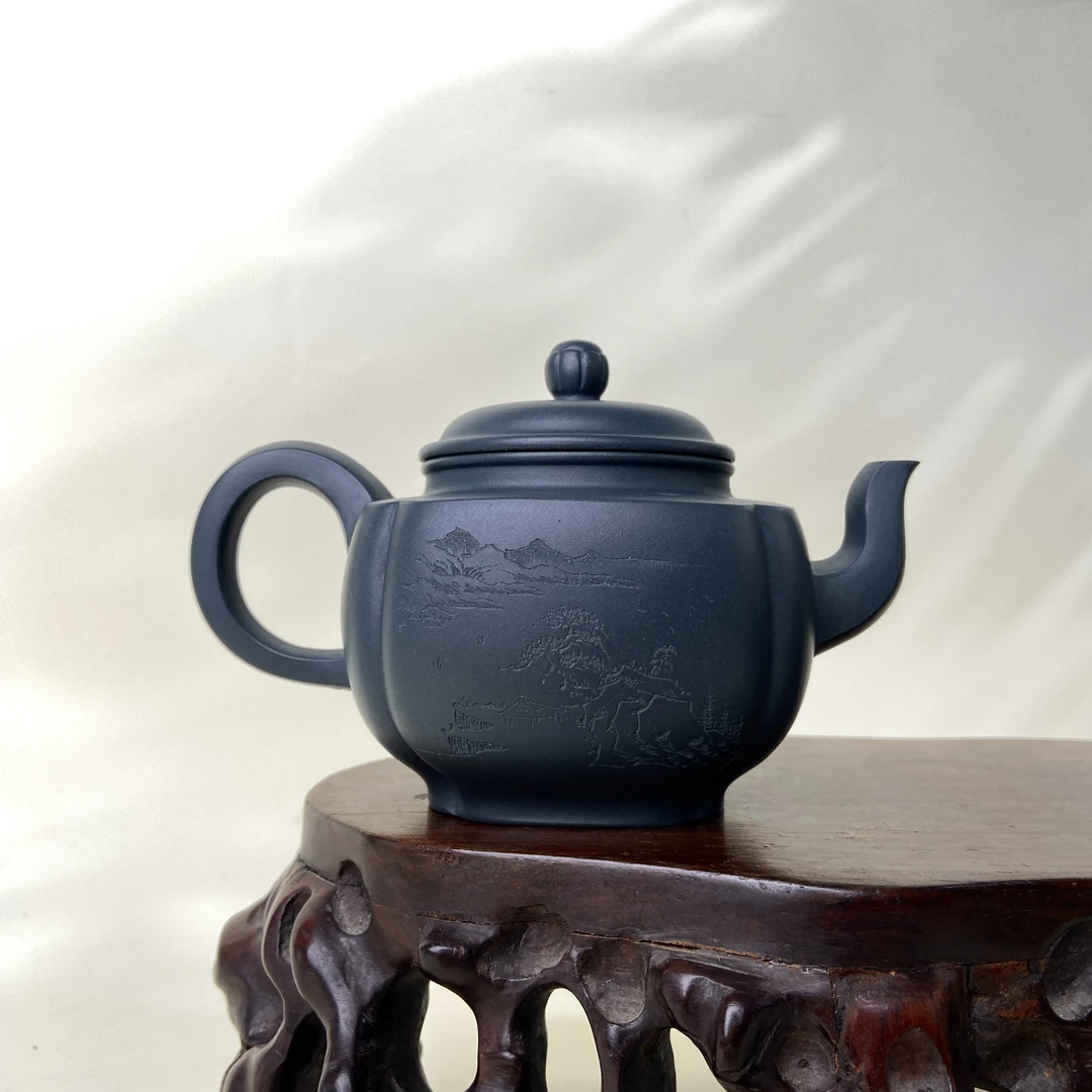 宜兴手工紫砂陶 （刘彩萍）茶壶GS4283-2