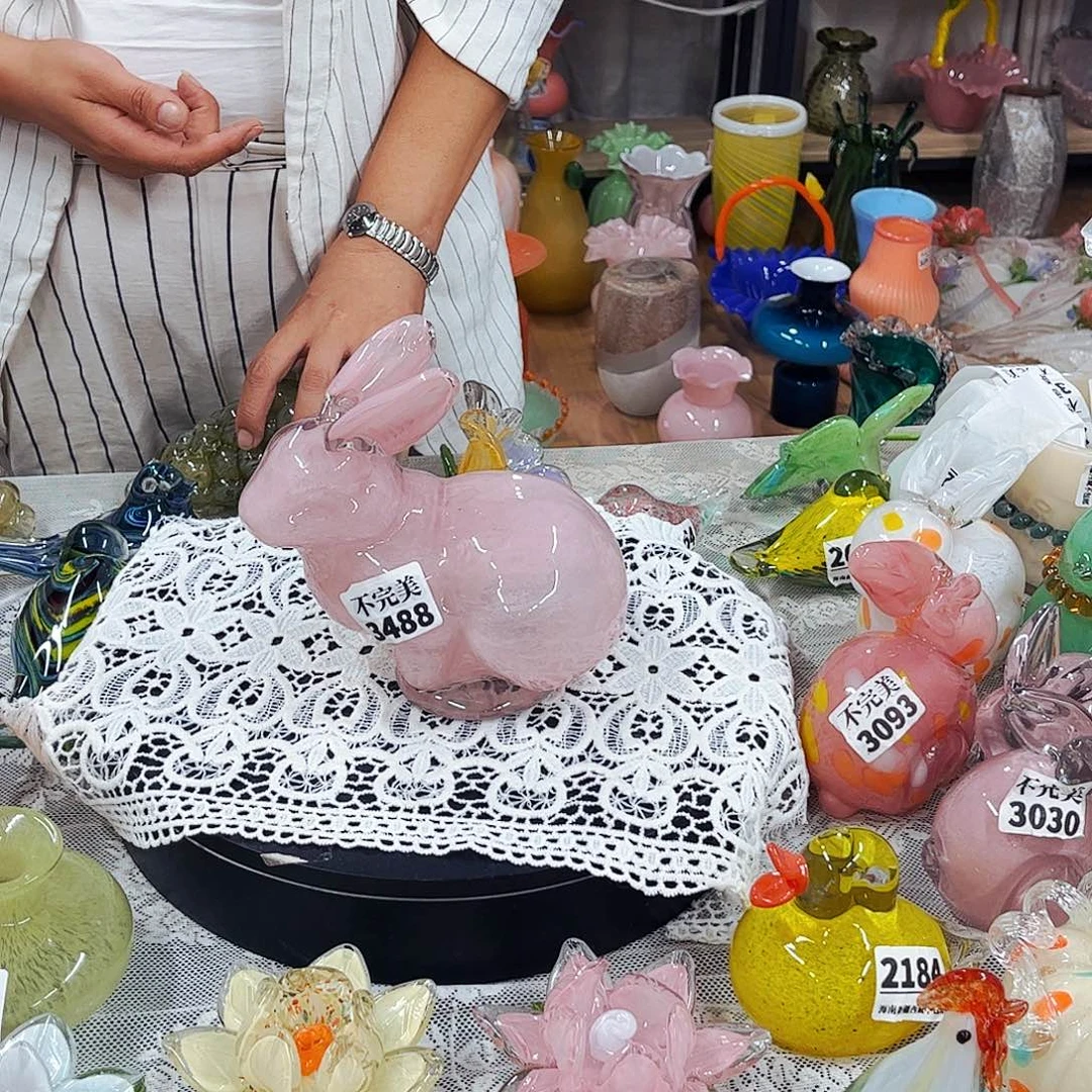 3488 家悦琉璃工艺品不完美