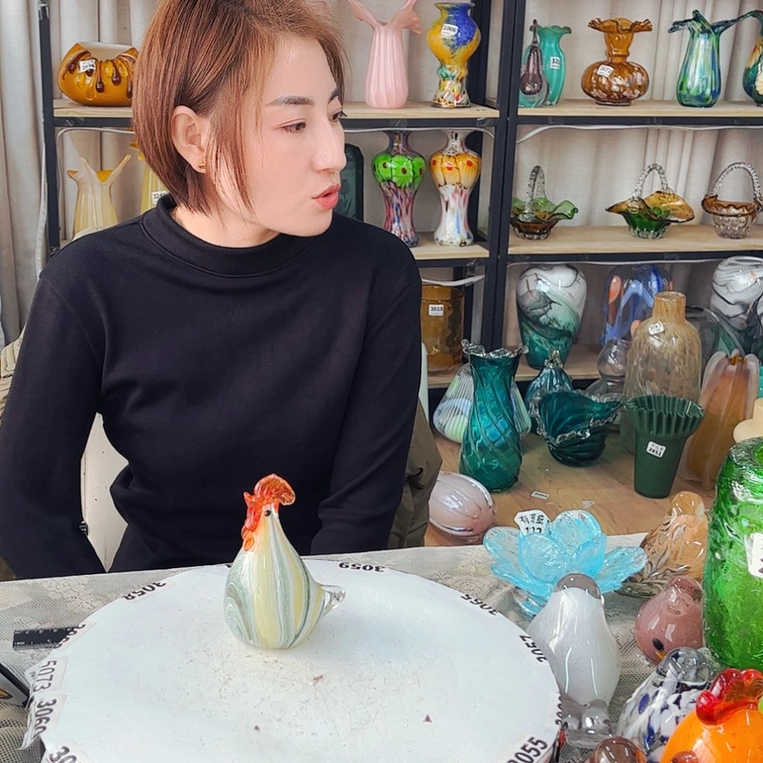 鸡家悦琉璃工艺品