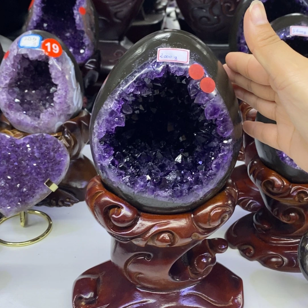 未镶嵌紫晶大型摆件（非配饰）莹