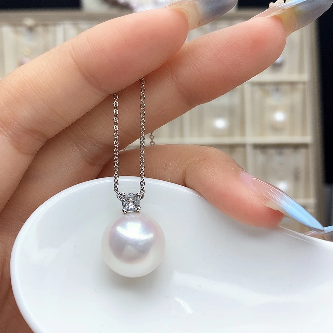 淡水珍珠合金项链