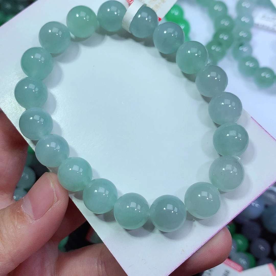 翡翠手链未镶嵌卡10