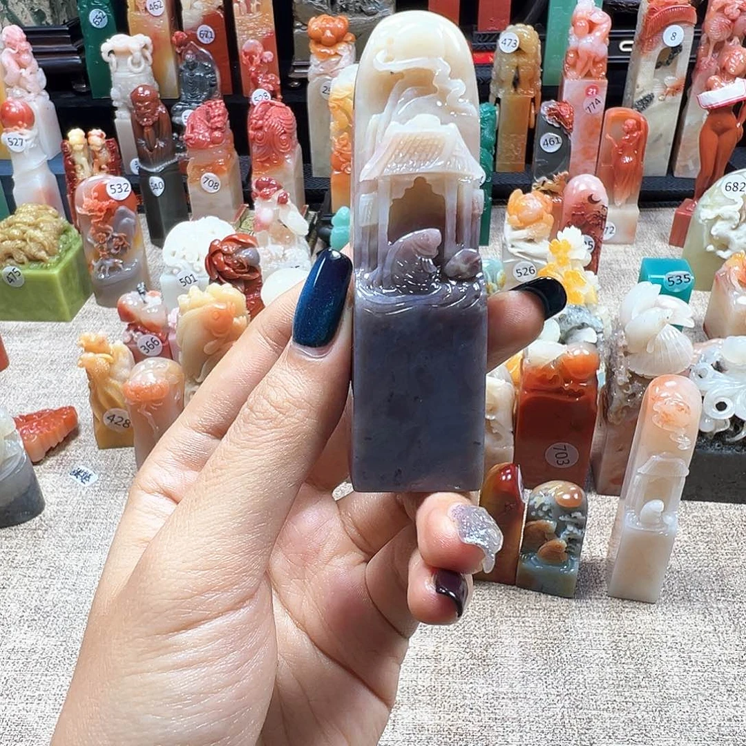 寿山石印石寿山石雕刻