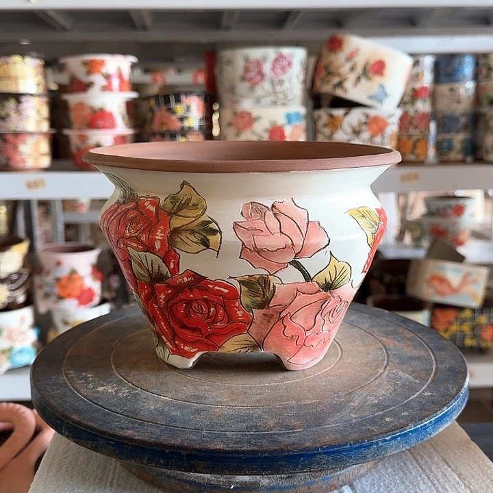 紫砂花盆默认瑕疵