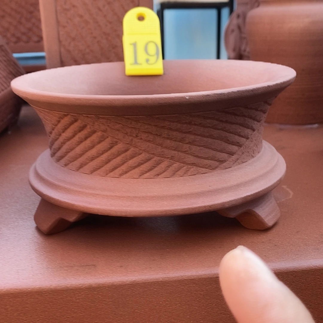 花***杨品格石器石头花盆