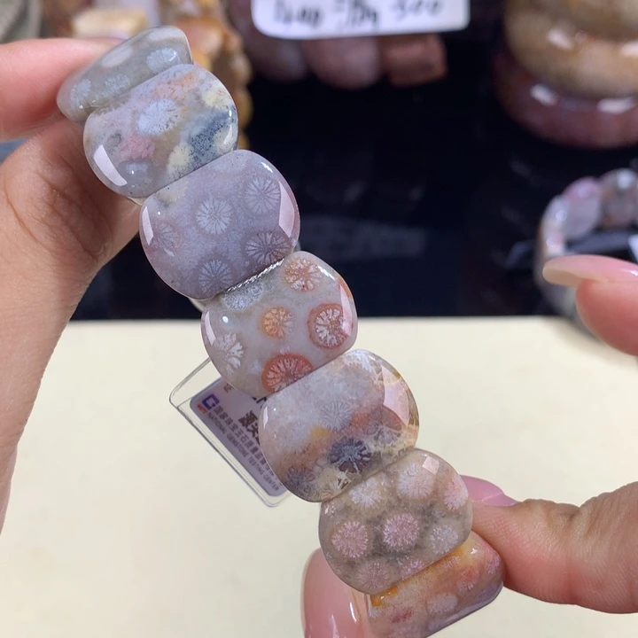 硅化珊瑚（珊瑚玉）未镶嵌吊坠(赠链)13号上新