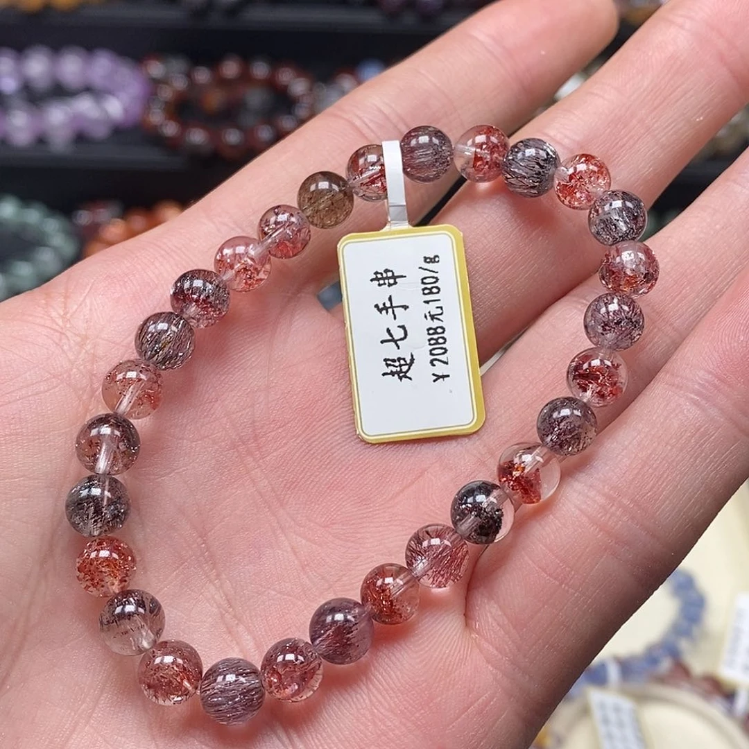 水晶手串未镶嵌手串6.8