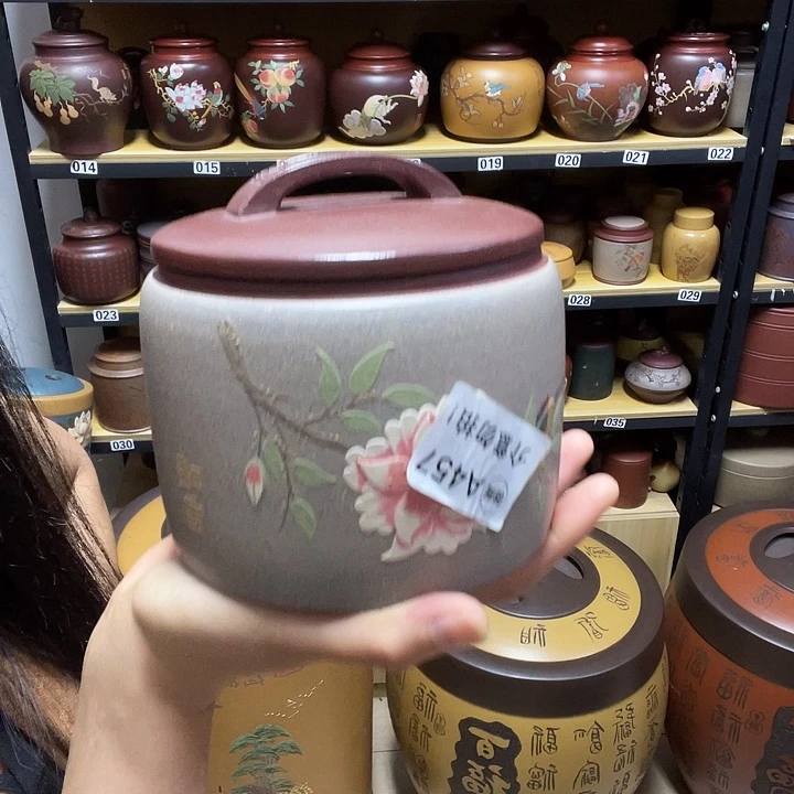 紫砂茶叶罐紫砂茶叶罐